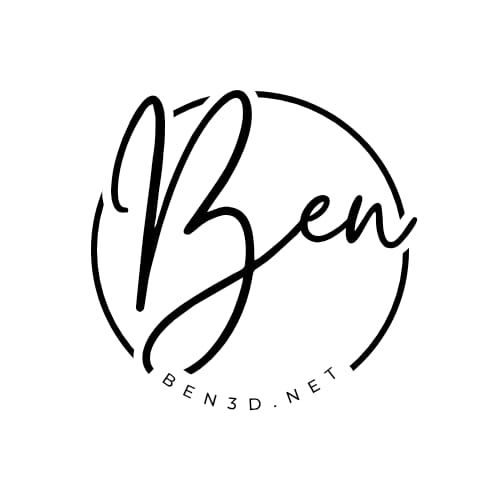 Logotipo oficial de Ben3D