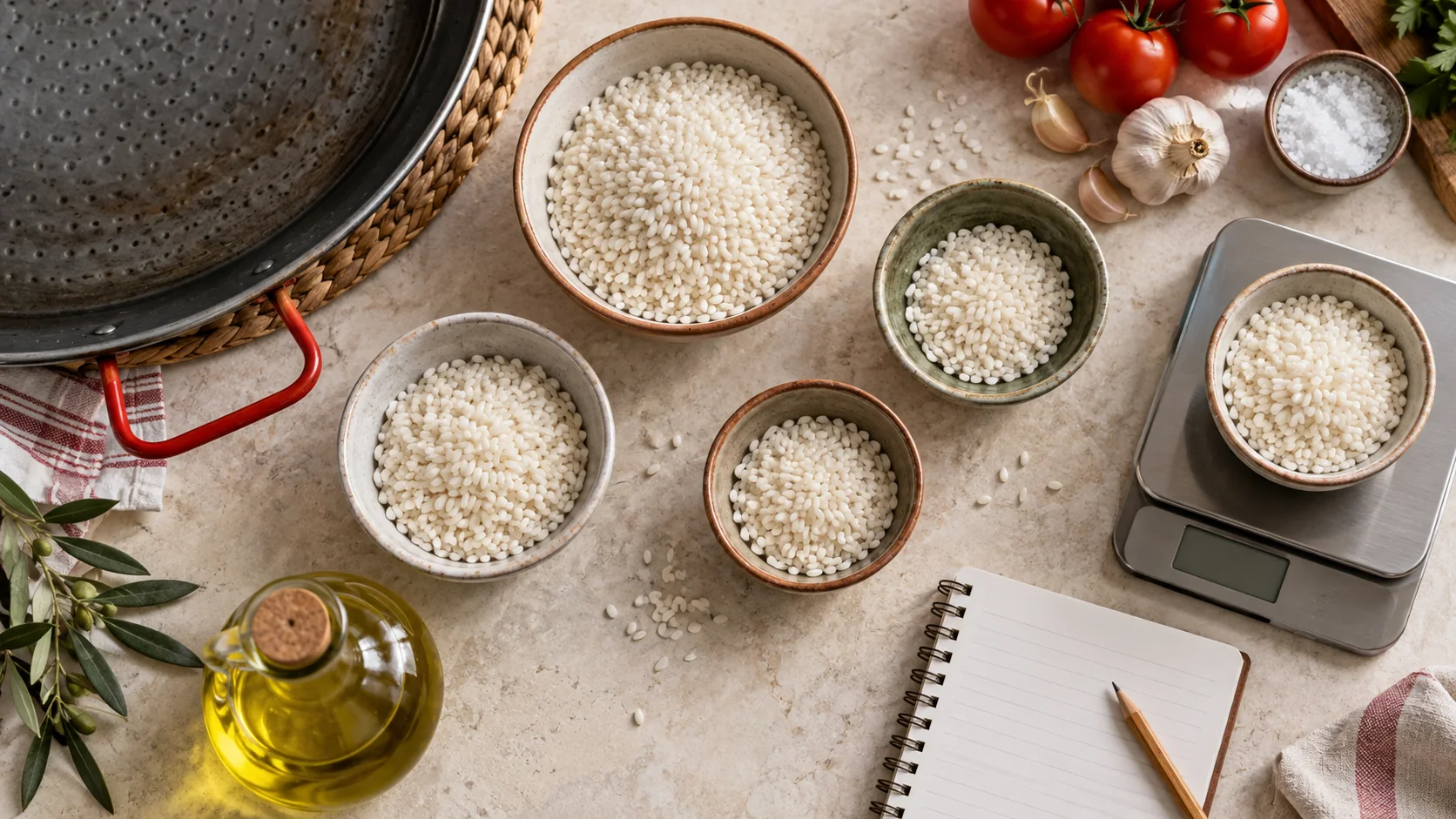 Cuánto arroz por persona: medidas para paella, arroz seco, meloso y caldoso