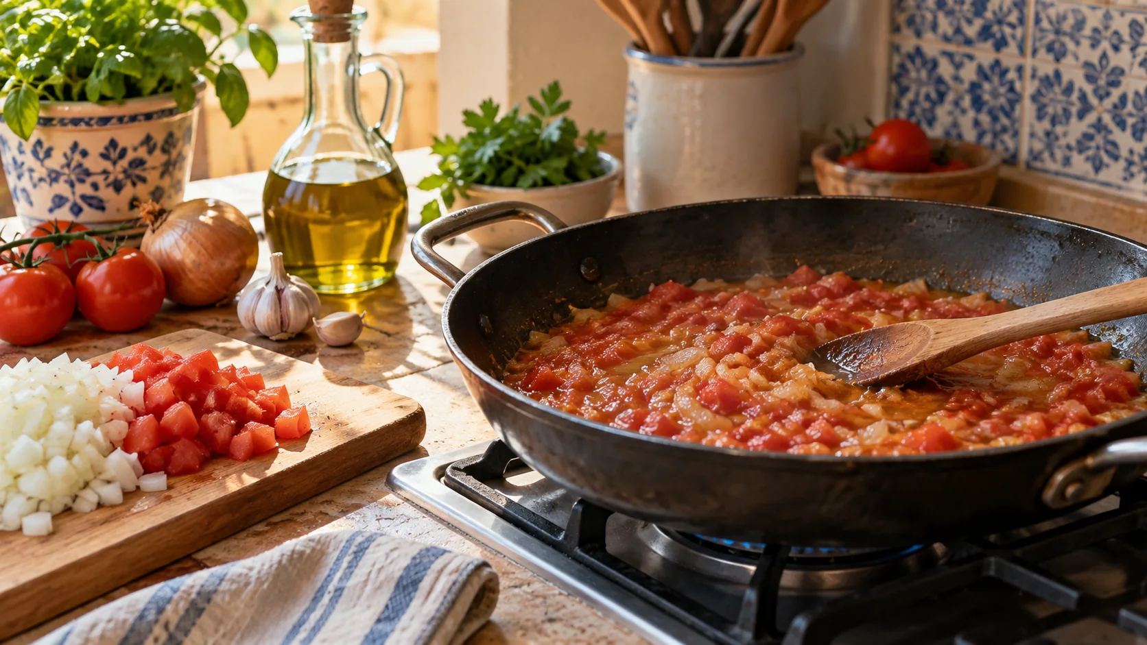 Cómo hacer un buen sofrito: orden, tiempo y errores frecuentes