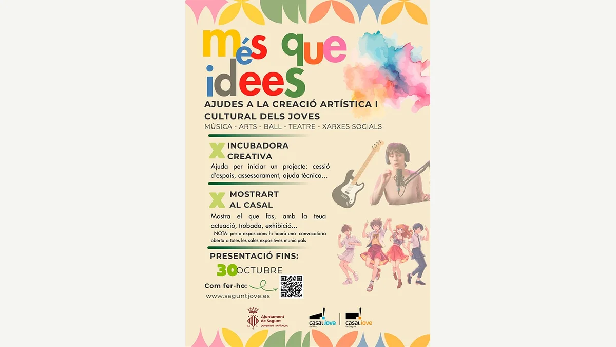Convocatoria juvenil Més que idees 2027