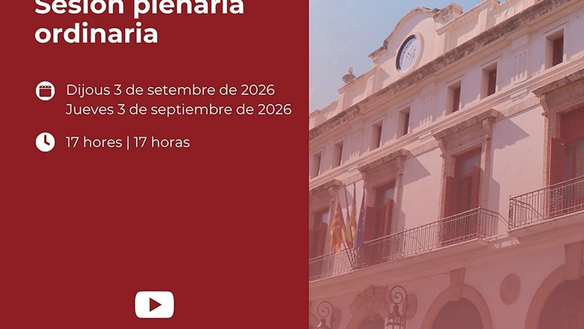 Salón de plenos del Ayuntamiento de Sagunto