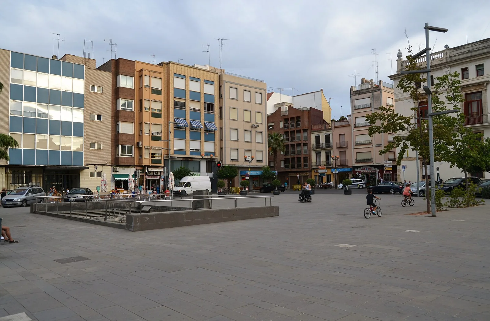 Plaza Cronista Chabret de Sagunto, uno de los espacios de la programación