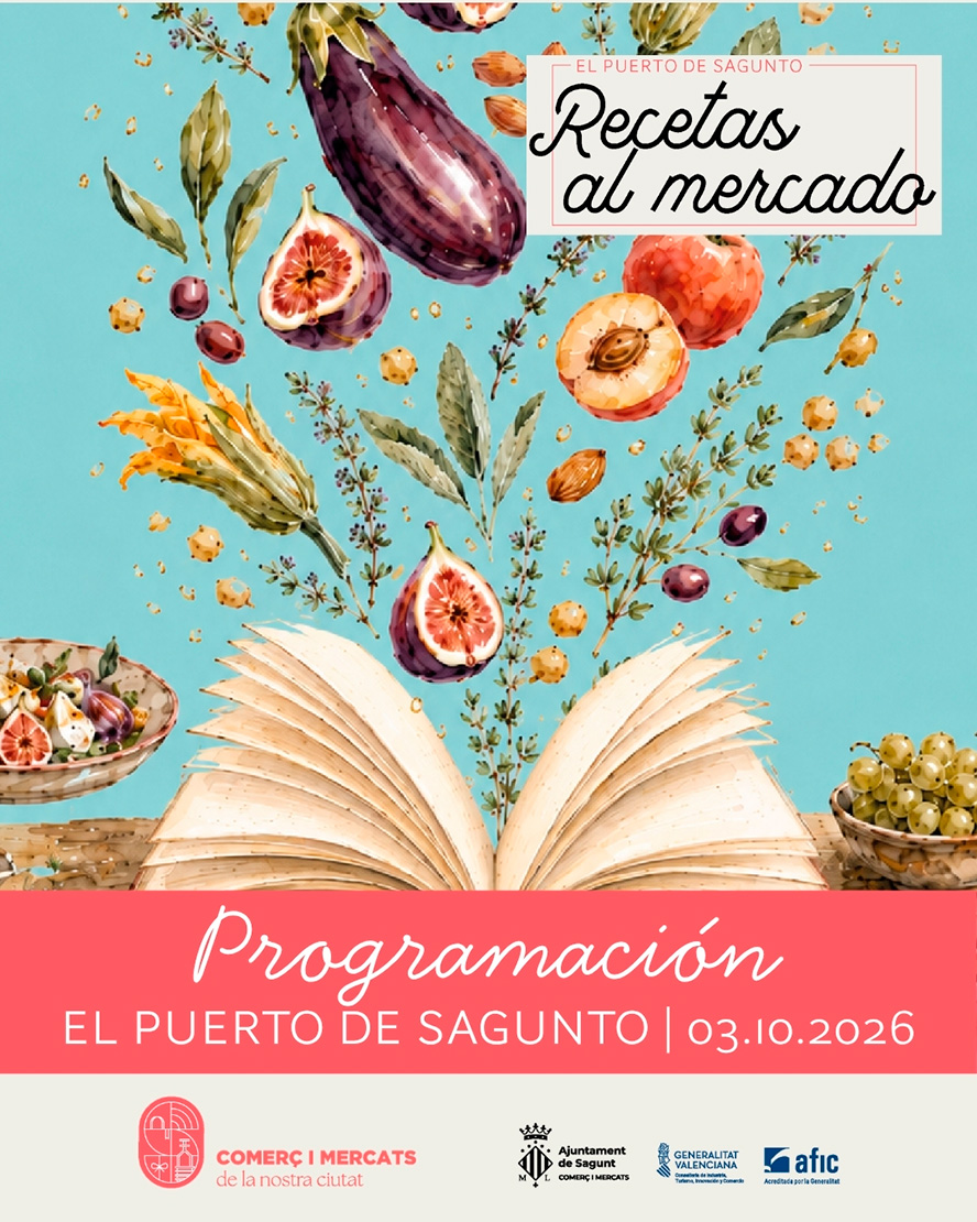 Actividad gastronómica en el Mercado Municipal de Puerto de Sagunto