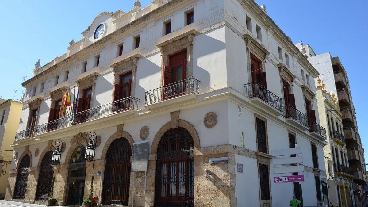 Salón de plenos del Ayuntamiento de Sagunto